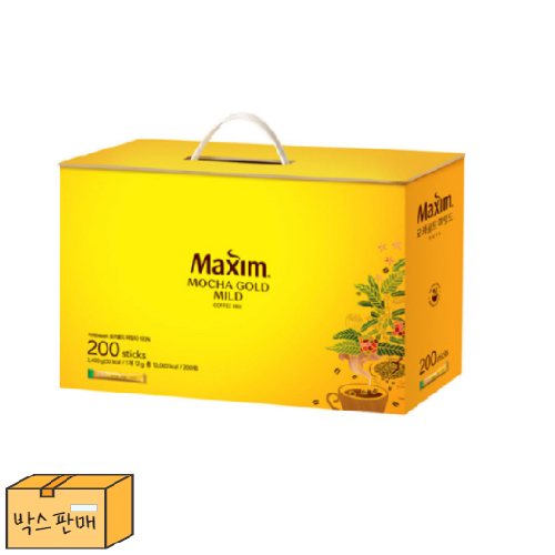 맥심 모카믹스 20호(200입) 선물세트 x 4입 (박스판매)