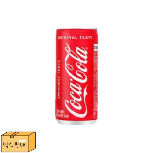 코카콜라 캔 215ml x 30입 (박스 판매)